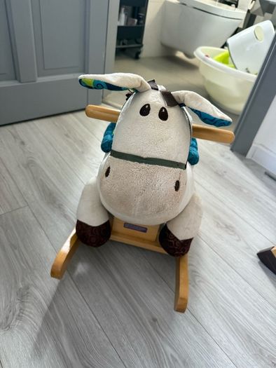 Wooden Baby Rocking Animal Donkey