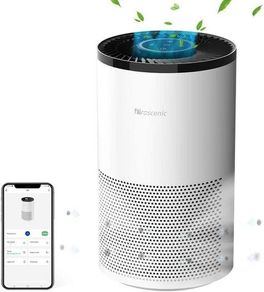 Proscenic A8 Air Purifier for Home with True HEPA Filter- brand new