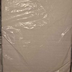 IKEA AKREHAMN foam mattress (Standard Double size, Firm/White)