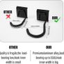 NEW SALE | Bike Wall Rack for 4 Bicycles + 2 Helmets,Bike Storage Wall Mount Hanger,Adjustable for Garage or Home, Vertical Cycling Hanger, Holder for Road Bicycles Image 2