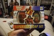 WWE Hulk Hogan &amp; Ultimate Warrior Superstar Soap Set - WWF