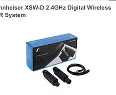 Sennheiser wireless mic system
