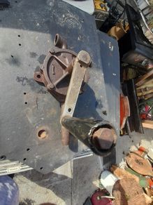 Antique Diesel Transfer Rotary Hand Operated Bowser Pump Made in England