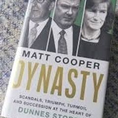 Dynasty Dunnes Stores Matt Cooper Hardback Book