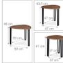 Set of 3 Triangular Side Tables - Free Delivery Nationwide Image 5