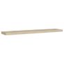 Floating Wall Shelves 4 pcs Oak 120x23.5x3.8 cm MDF Image 8