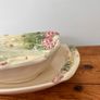 French Vintage Ceramic Majolica Asparagus Serving Set Image 7