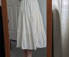 Monoprix Cream Dress (UK6/8)