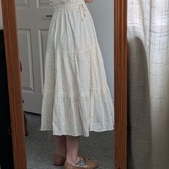Monoprix Cream Dress (UK6/8)