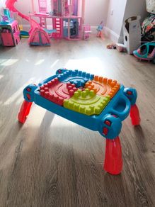 kids Mega Blocks table