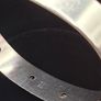 Vintage sterling silver garnet daisy Bangle Image 4