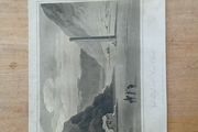 antique engraving of Glendalough, county Wicklow