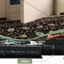 Traditional Living Room Rug, Large Black Rug for Bedroom, 160 x 230 cm, Soft Short Pile Vintage Floral Area Rug, Machine Washable Kitchen Carpet with Non-Slip Backing Image 2