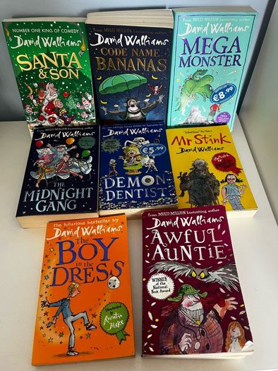 David Walliams 8 books
