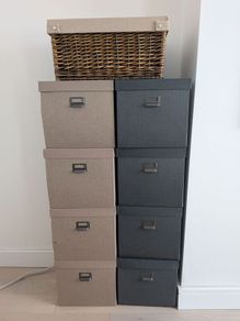 9 storage boxes