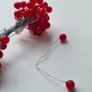 Wires with plastic berries/beads for wreaths, arts, and crafts Image 4