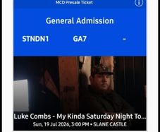 Luke Combs Tickets