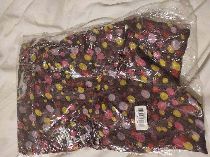 Brand new polka dot scarf