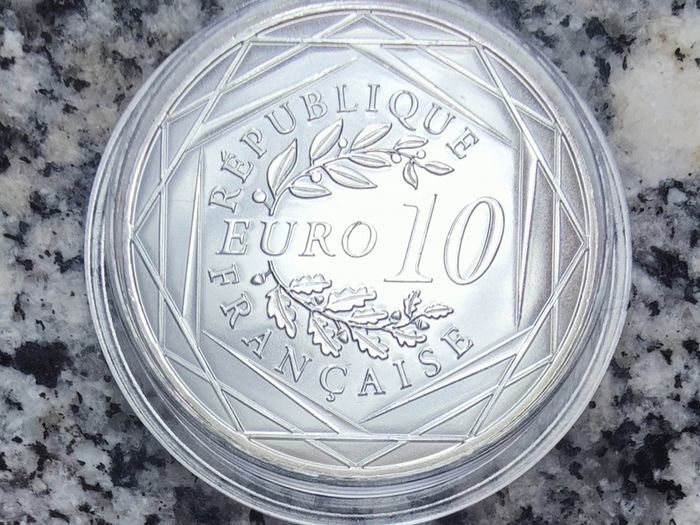 France 10 Euro Silver (.333) Brilliant Uncirculated Coin 2025 - DS a 70-year-old icon