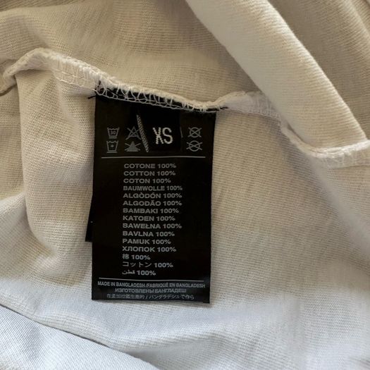 John Richmond white tshirt XS