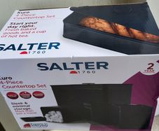 Salter Kuro 4 piece kitchen counter set