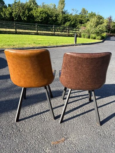 Leather Restaurant Chairs (x44)