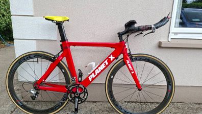 Planet X Carbon TT bike for sale.