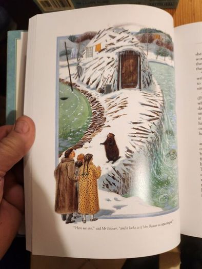 The Chronicals Of Narnia Compilation.  2 Books In Presentation Folder. Large Volume Hardback In Very Good Condition.