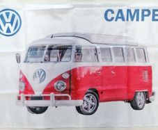 VW Camper Van Red flag 3ft x 2ft.