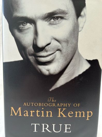 Signed Martin Kemp TRUE Autobiography, Spandau Ballet, Genuine Signature, HB