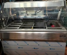 4 row Henny Penny hot counter unit