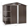 Garden Shed with Rack Image 8