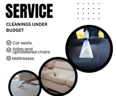 Upholstery cleaning