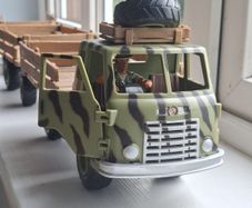 Schleich Expedition Truck with Driver and 2 Trailers
