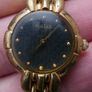 Pulsar Quartz Ladies Watch Black Gold tone Band - New Battery Image 2