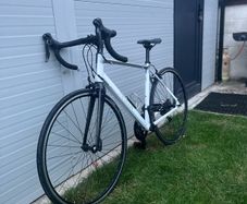 Triban RC 120 women's road bike.