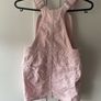 H&M powder pink pinafore dress with pockets Image 2
