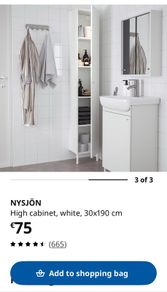 IKEA Nysjon bathroom cabinet