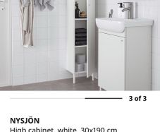 IKEA Nysjon bathroom cabinet