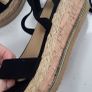 ASOS Black strappy cork platform sandals Sz 41 (Fit 8UK) Image 8