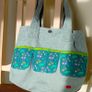 Gorgeous tote handmade handbag Image 2