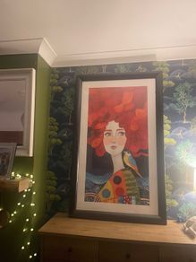 A beautiful large picture 130cm tall x 80 cm wide