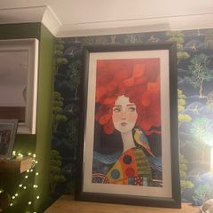 A beautiful large picture 130cm tall x 80 cm wide