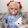 Reborn Babies - 17 Inches Handmade Lifelike Baby Dolls Boy Soft Cloth Body with Feeding Kit, Like a Real Baby (FREE POSTAGE) Image 8