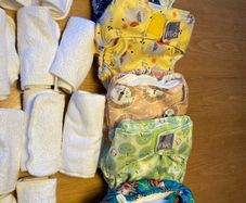 Re-usable nappies (unused)