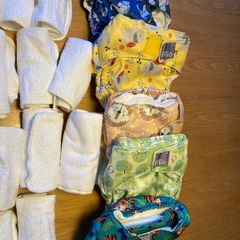 Re-usable nappies (unused)