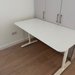 Desk - White - Ikea Bekant - 160cm X 80