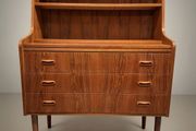 Stylish and Practical Danish Teak Secretary Desk