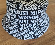 Bucket hat ladies reversible missoni
