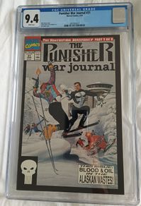 Punisher War Journal Issue 31 CGC 9.4 Certified Graded Comic Framed Marvel